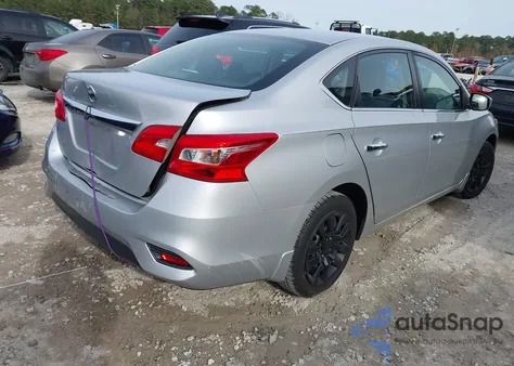 2017 Nissan Sentra S из США, поврежденный, VIN 3N1AB7AP3HY389613